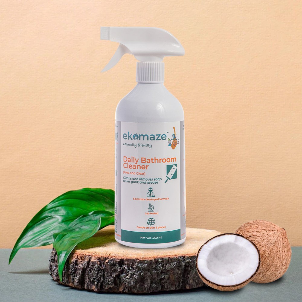 Daily Bathroom Cleaner | Cleans & removes soap, scum, gunk & grease