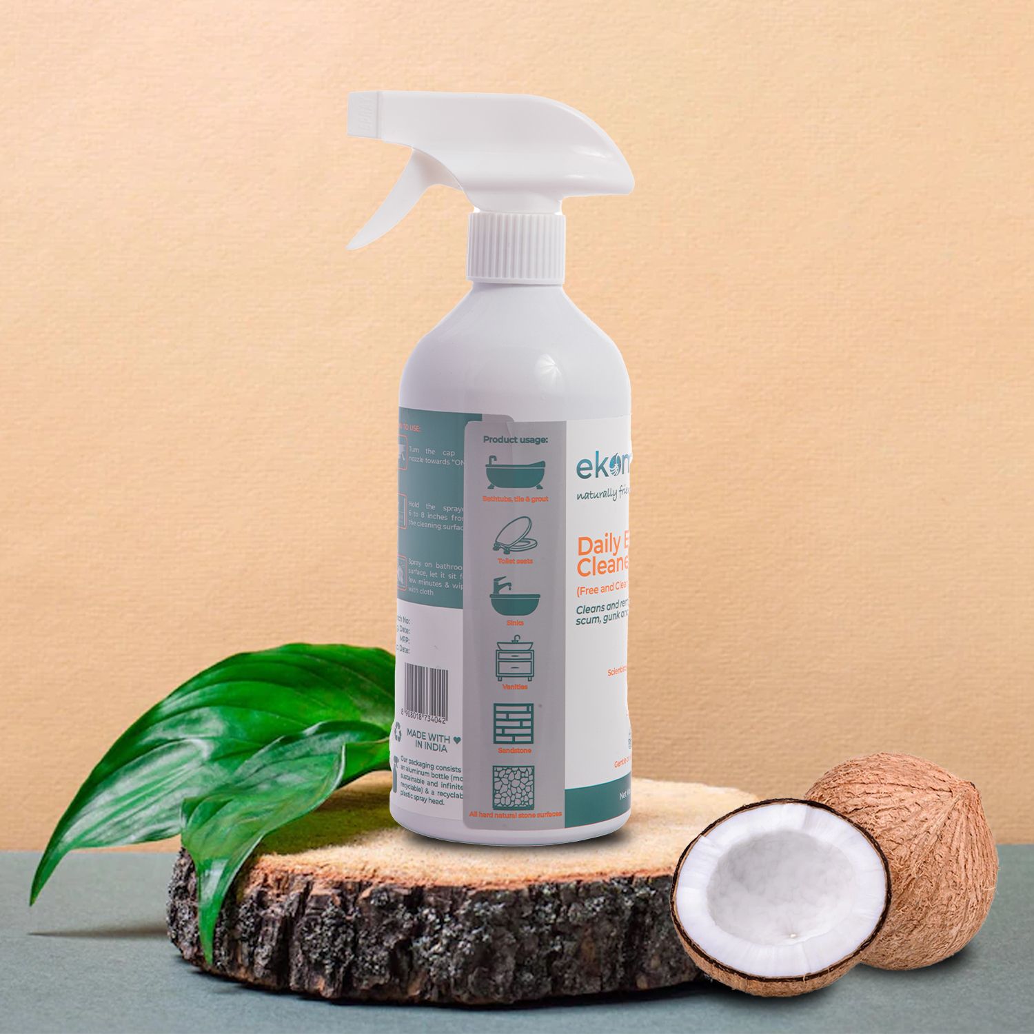 Daily Bathroom Cleaner | Cleans & removes soap, scum, gunk & grease