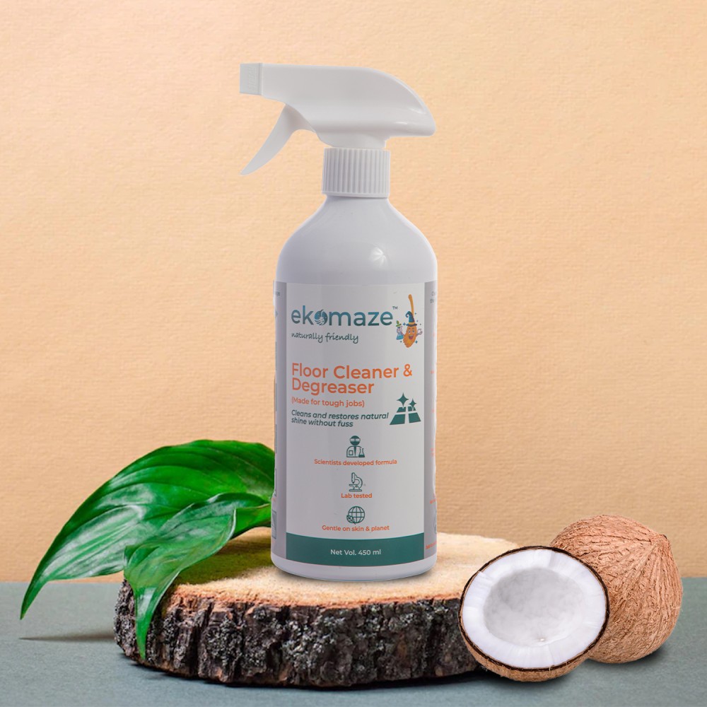 Floor Cleaner & Degreaser | For tough jobs, Cleans & restores natural shine