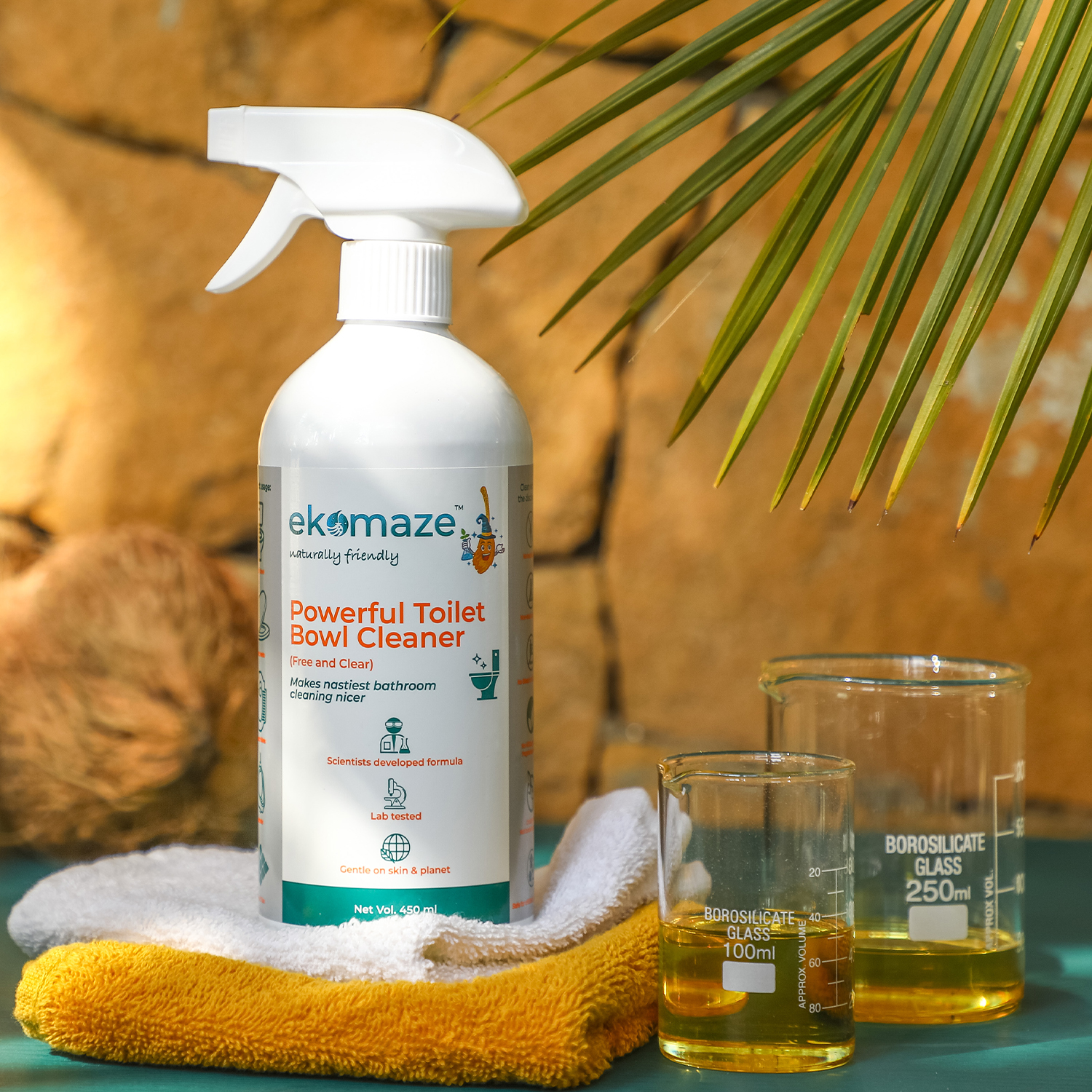 Powerful Toilet Bowl Cleaner | Makes nastiest bathroom cleaning nicer