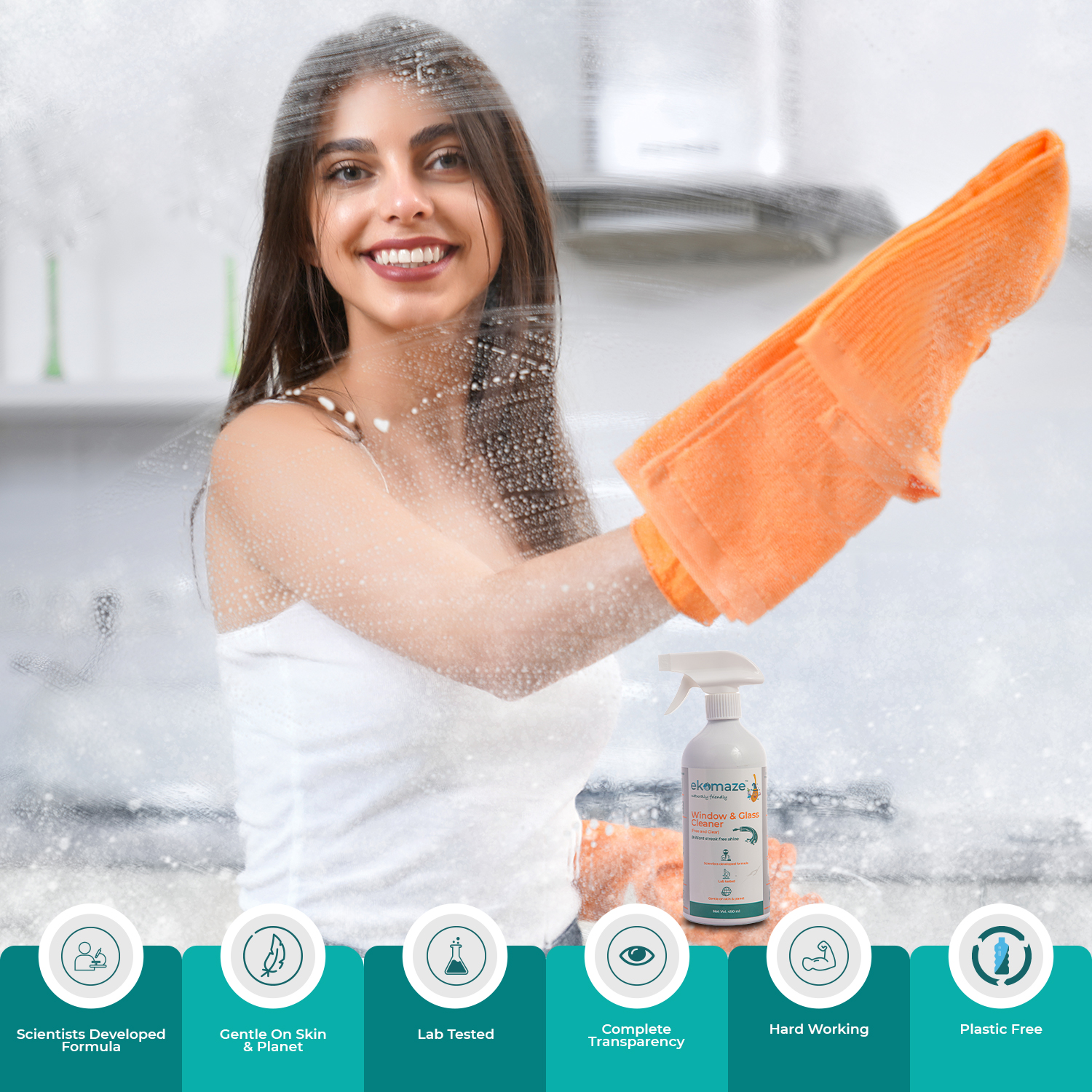 Window & Glass Cleaner | Brilliant streak free shine